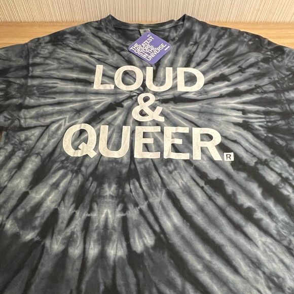 Raygun Other - Loud & Queer Tie-Dye T-Shirt